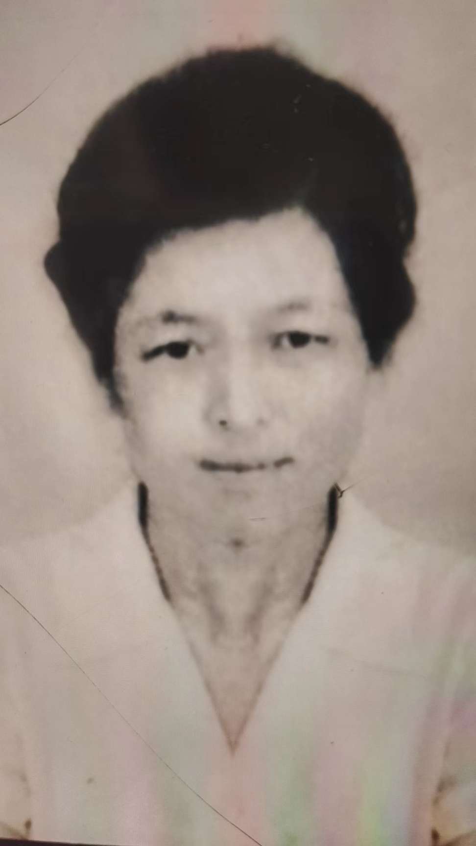 失踪人徐明珍照片
